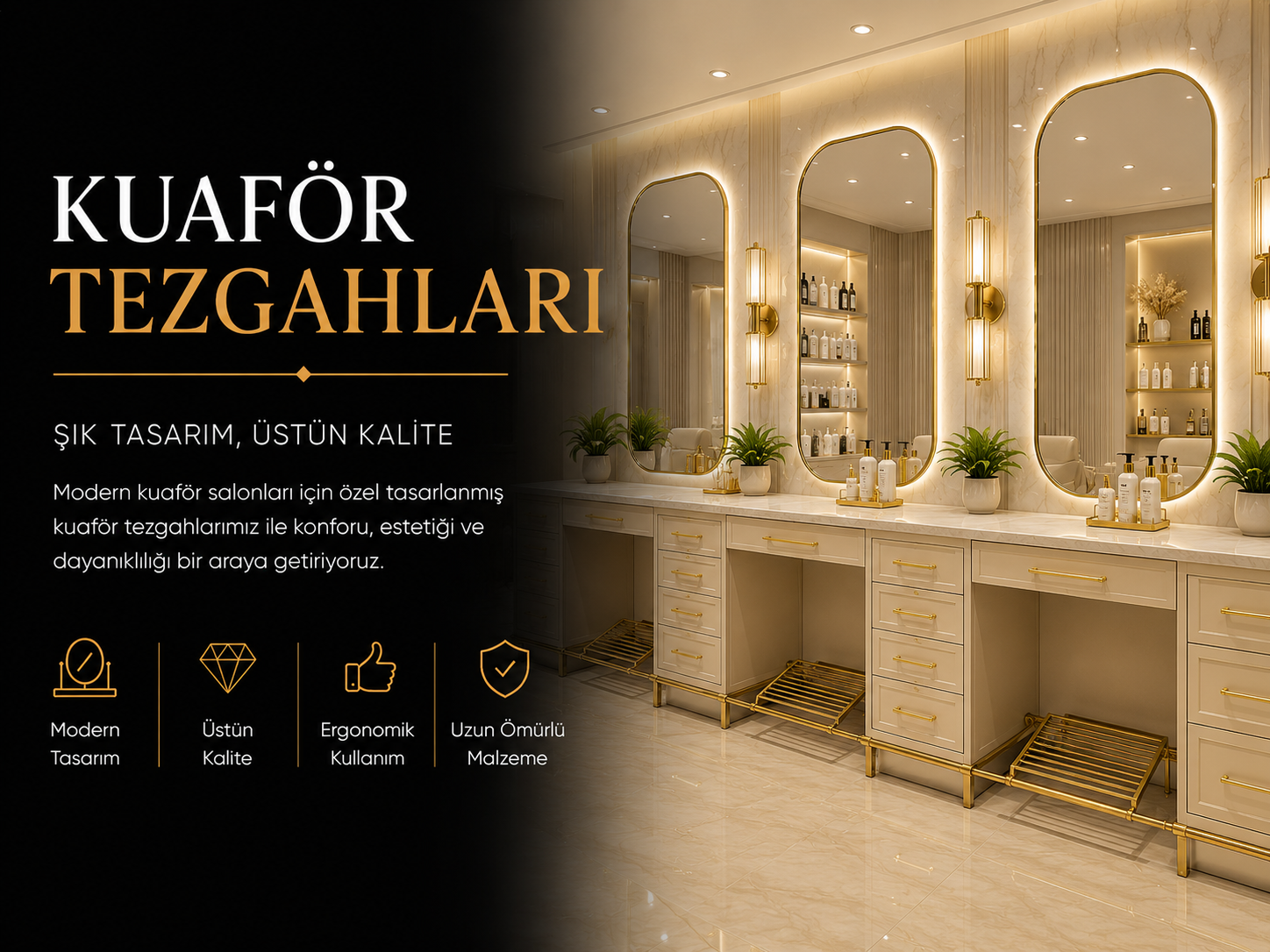 Kuaför Tezgahları